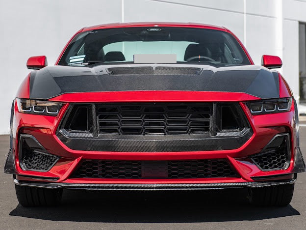 2024-Up Mustang GT S650 | CARBON FIBER Front Side Grille Insert Replacement Pair
